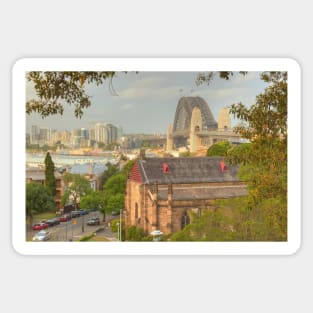 Sydney Springtime from Observatory Hill Sticker